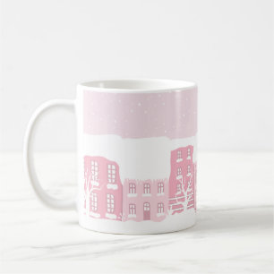 Rosa Winter-Tasse Kaffeetasse