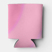 Rosa Wirbel Cooler Dosenkühler (Vorderseite)