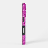 Rosa Wirbel iPhone 16 Hülle (Rechte Seite)