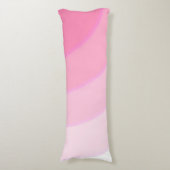 Rosa Wirbel Kissen (Vorderseite Vertikal)