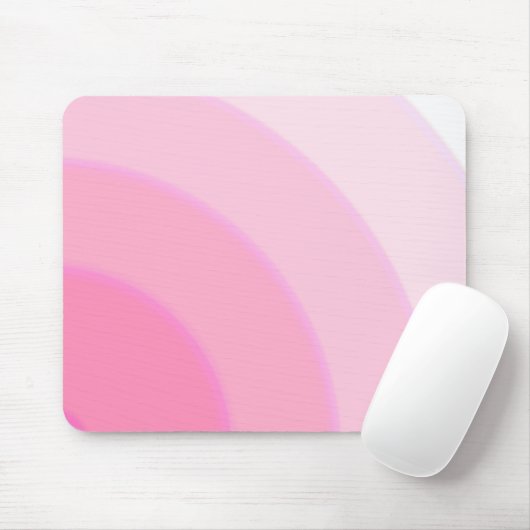 Rosa Wirbel Mouse pad Mousepad (Mit Mouse)