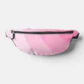 Rosa Wirbel ombre Bauchtasche (Ablage )
