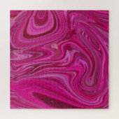 Rosa Wirbel Puzzle (Horizontal)