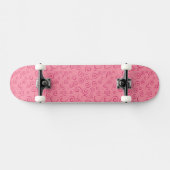 Rosa Wirbel Skateboard (Horizontal)