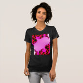 Rosa Wirbel T-Shirt (Vorne ganz)