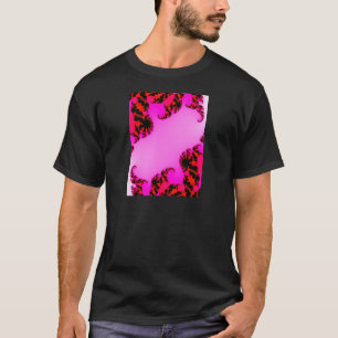 Rosa Wirbel T-Shirt