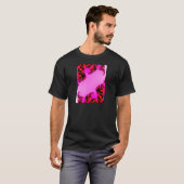 Rosa Wirbel T-Shirt (Vorne ganz)