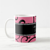 rosa Wirbels-Gastgeschenke Hochzeit Kaffeetasse (Links)