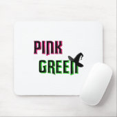 Rosa wird gut mit Grün Mousepad (Mit Mouse)