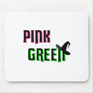 Rosa wird gut mit Grün Mousepad