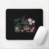Rosa wird gut mit grünem Funny Halloween Wo Mousepad (Mit Mouse)