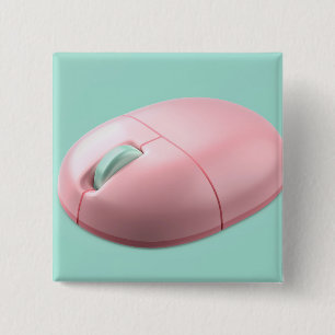 Rosa Wireless-Computer-Maus Button