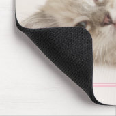Rosa, wo die Maus ist? Mousepad (Ecke)