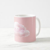 Rosa Wolke Kaffeetasse (VorderseiteRechts)