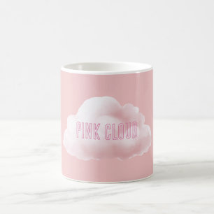 Rosa Wolke Kaffeetasse