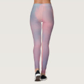 Rosa Wolke Leggings (Rückseite)