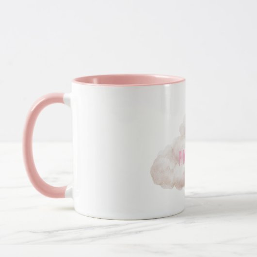 Rosa Wolke Tasse (Links)