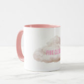 Rosa Wolke Tasse (Vorderseite Links)