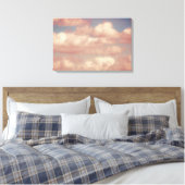 Rosa Wolken & Blue Sky Nature Triptych Leinwanddruck (Insitu (Schlafzimmer))
