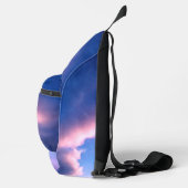 Rosa Wolken Crossbody Bag (Rechts)