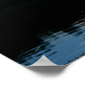 Rosa Wolken drucken Poster (Ecke)