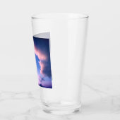 Rosa Wolken Glas (Links)