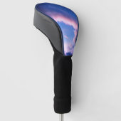 Rosa Wolken Golf Headcover (angewinkelt)