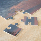 Rosa Wolken Sunset Puzzle (Seite)