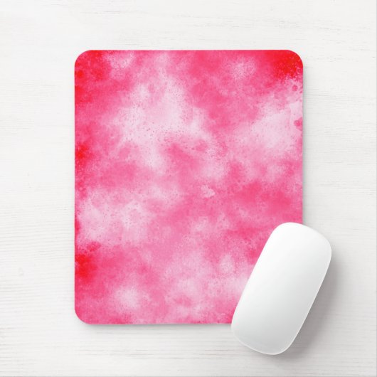 Rosa Wolkeneffekt Mausmatte Mousepad (Mit Mouse)