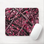 Rosa Woodland-Camouflage Mousepad (Mit Mouse)