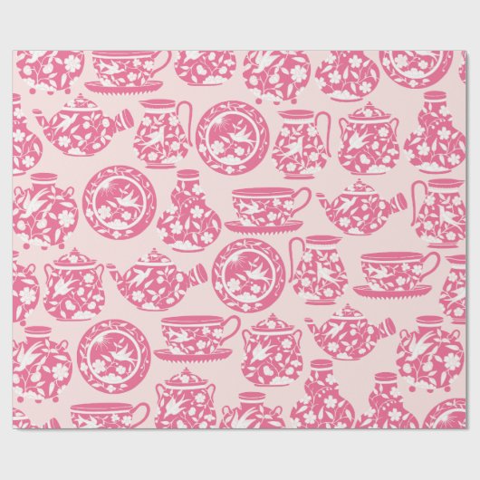 Rosa Wrapper Geschenkpapier (Flach)