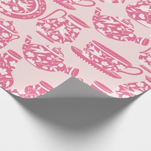 Rosa Wrapper Geschenkpapier (Ecke)