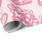 Rosa Wrapper Geschenkpapier (Rolleneckpunkt)