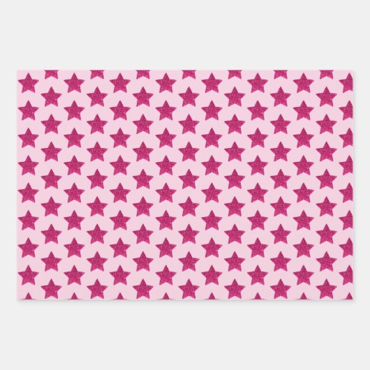 Rosa Wrapper Geschenkpapier Set (Vorderseite 3)