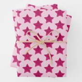 Rosa Wrapper Geschenkpapier Set (Beispiel)