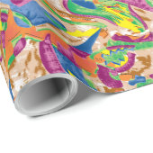 Rosa Wrapper | Stylish Gift Wrap Roll Geschenkpapier (Rolleneckpunkt)