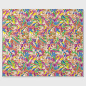 Rosa Wrapper | Stylish Gift Wrap Roll Geschenkpapier (Flach)