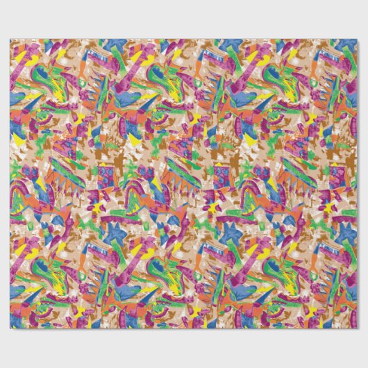 Rosa Wrapper | Stylish Gift Wrap Roll Geschenkpapier (Flach)