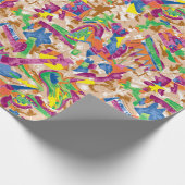 Rosa Wrapper | Stylish Gift Wrap Roll Geschenkpapier (Ecke)