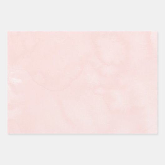 Rosa Wrapping Paper Sheets Geschenkpapier Set (Vorderseite)