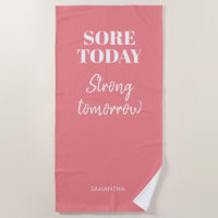 Rosa Wunde heute stark Morgen Name Workout Gym