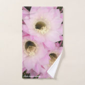 Rosa Wüstenblätter Handtuch Badhandtuch Set (Handtuch)