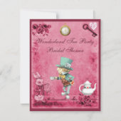 Rosa wütendes einladung (Vorderseite)