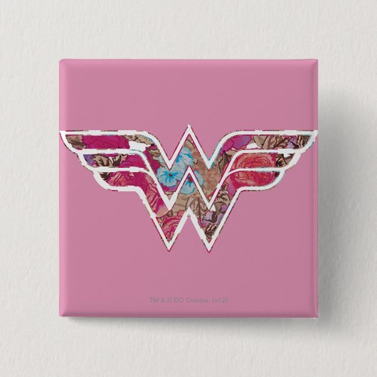 Rosa WW Button (Vorderseite)