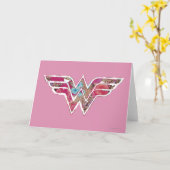 Rosa WW Karte (Gelbe Blume)