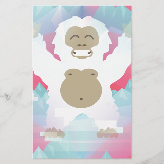 Rosa Yeti (Vorderseite)