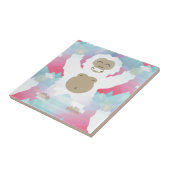 Rosa Yeti Fliese (Seite)