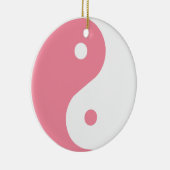 Rosa Yin & Yang Ornament (Rechts)