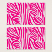 Rosa Zebra (Vorne & Hinten)