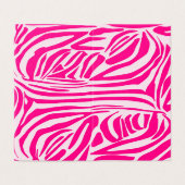 Rosa Zebra (Außenseite Aufgefaltet)